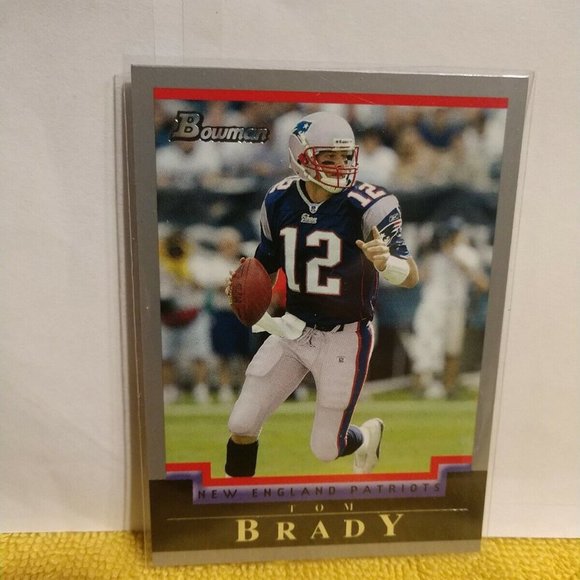 2004 TOM BRADY BOWMAN CHROME CARD #106  READY FOR GRADING NEW (last one) - Picture 5 of 7